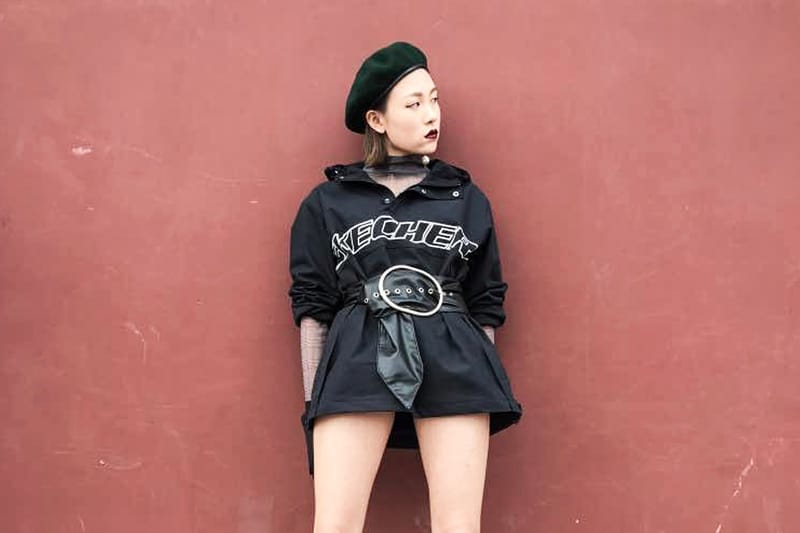 模特 Alio 穿上 SKECHERS 新作 DLT-A－探討多重身份之世代