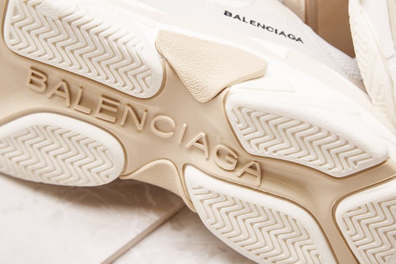 Balenciaga Triple S 全新「Cream」配色即將上架