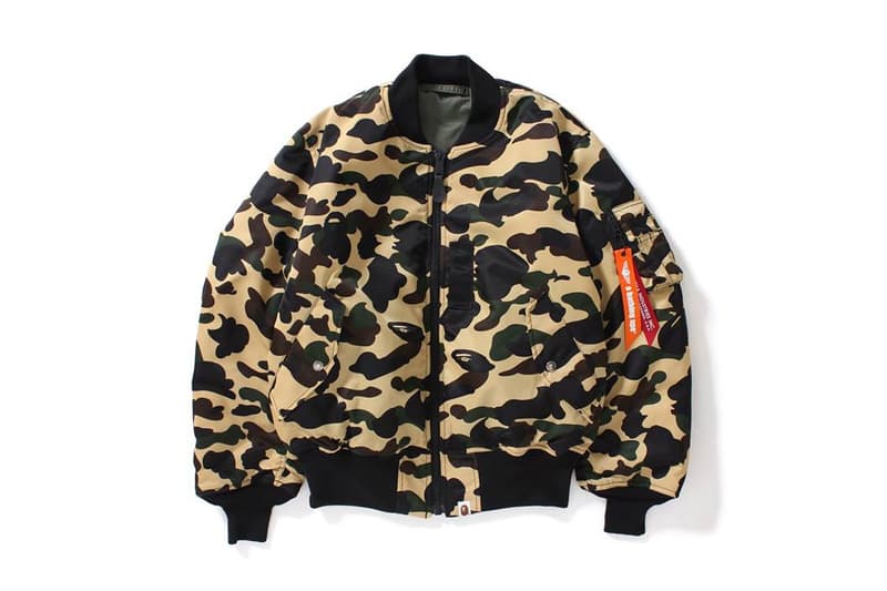 軍事迷留意！BAPE x Alpha Industries 2017 秋冬聯名系列登場