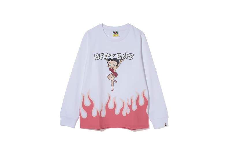 Betty Boop x BAPE 全新聯名系列