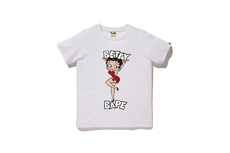 Betty Boop x BAPE 全新聯名系列