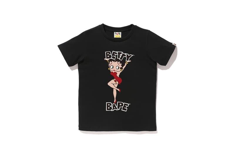 Betty Boop x BAPE 全新聯名系列