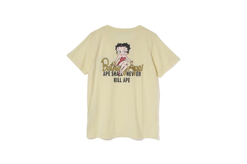 Betty Boop x BAPE 全新聯名系列