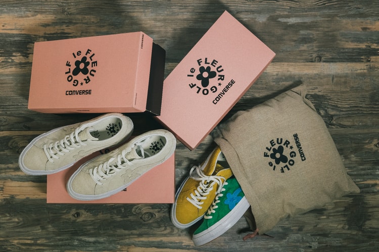 近賞 Converse x Tyler, The Creator 全新聯名 GOLF LE FLEUR* 系列
