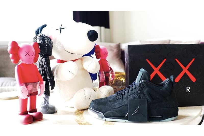 滿桌潮流大禮！DJ Khaled 曝光 KAWS x Air Jordan 4 親友限定鞋款