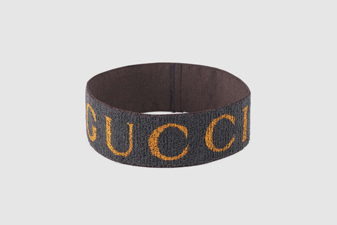 Gucci 推出全新定價 $270 美元之品牌字樣頭帶