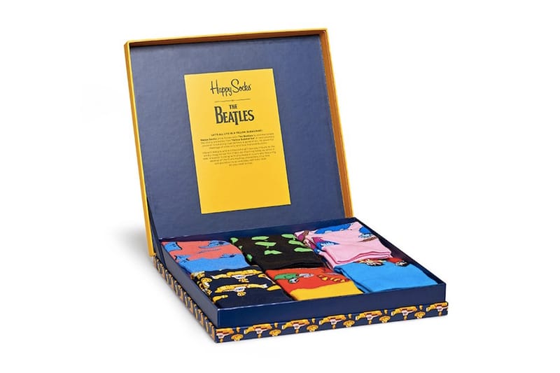 Happy Socks x The Beatles「Yellow Submarine」別注襪款系列