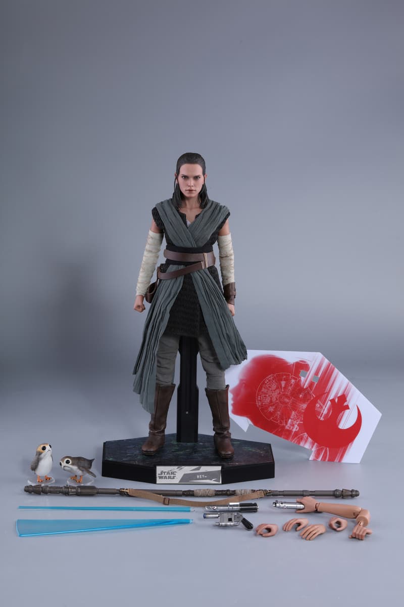 Hot Toys 全新《星球大戰: 最後絕地武士》Rey 武士訓練版 1:6 比例珍藏人偶登場