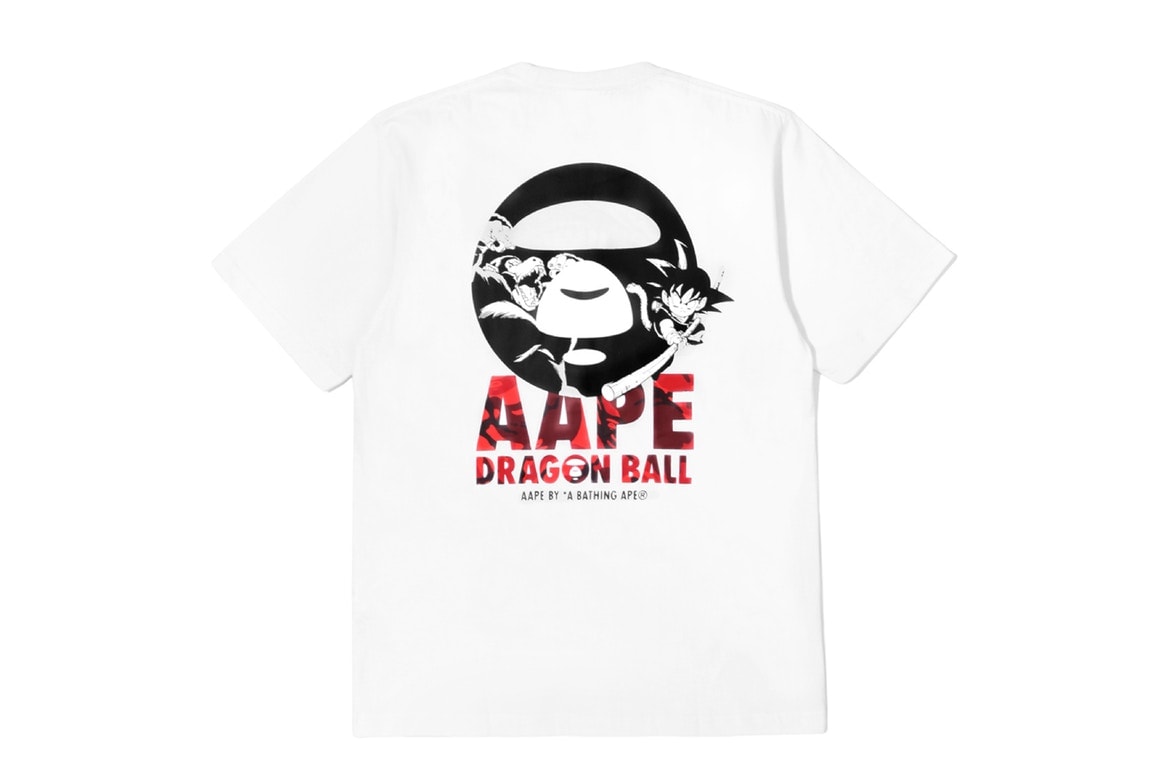 AAPE by A Bathing Ape x《Dragon Ball》發佈最新的聯名系列