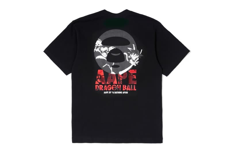 AAPE by A Bathing Ape x《Dragon Ball》發佈最新的聯名系列