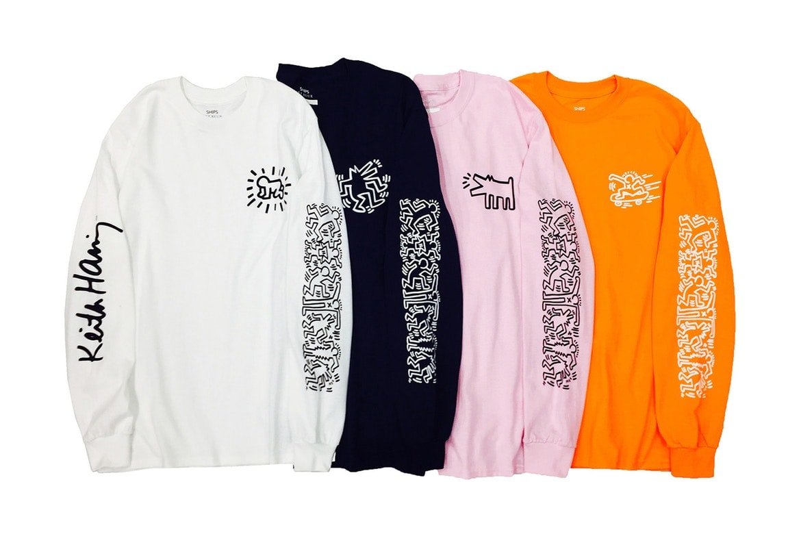 SHIPS JET BLUE x Keith Haring Foundation 聯名別注系列