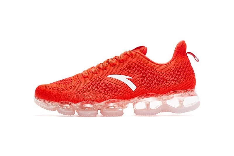 安踏挪用 Nike Air VaporMax 氣墊大底推出全新跑鞋設計