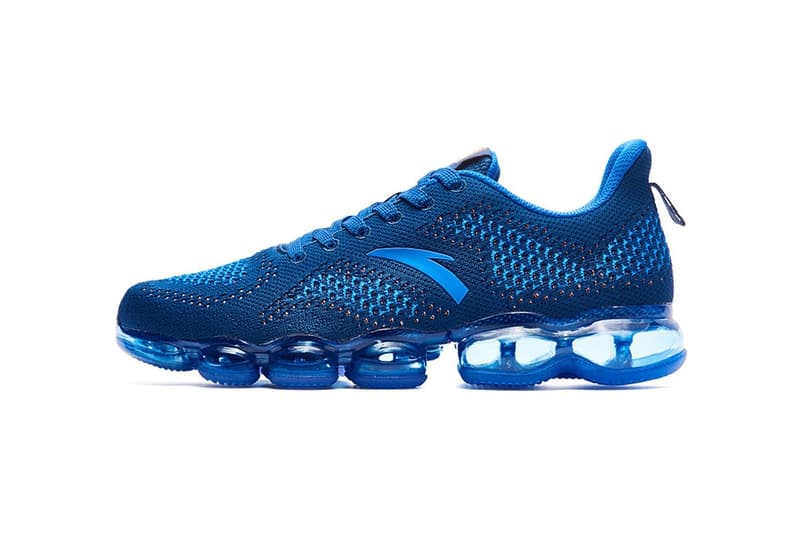 安踏挪用 Nike Air VaporMax 氣墊大底推出全新跑鞋設計