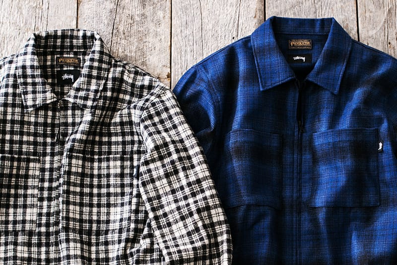 Stüssy x Pendleton 聯名限量 Wool Zip Jackets 正式上架