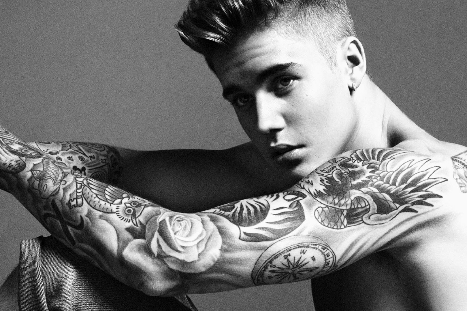 紋身魂再起！？Justin Bieber 於 Instagram 公開全新大面積刺青