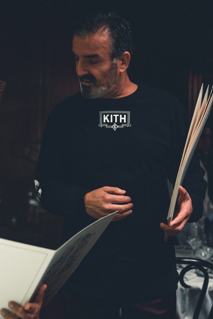 KITH 与意式餐厅 Carbone 合作