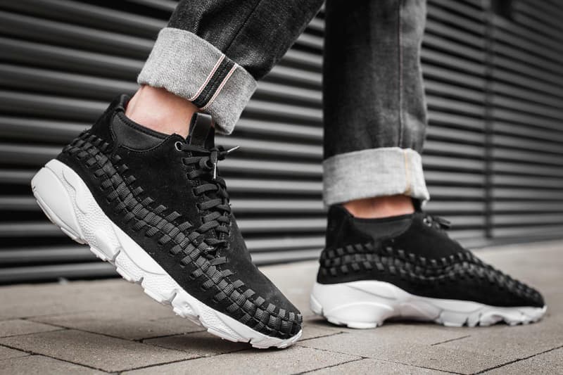 Nike Air Footscape Woven Chukka 全新黑白配色