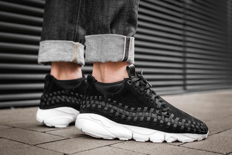 Nike Air Footscape Woven Chukka 全新黑白配色