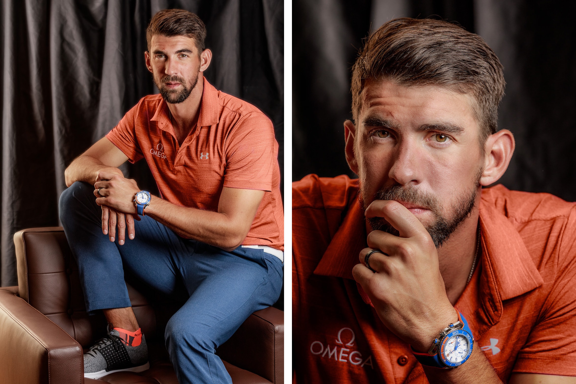OMEGA 發佈海馬系列海洋宇宙「Michael Phelps」限量腕錶