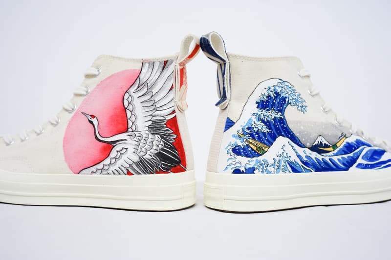 Simple Union 與 The Flying Hwak Studio 打造 Converse 1970「Ukiyo-e」定製系列