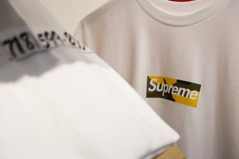 率先近賞 Supreme 布魯克林新店限定 Box Logo Tee 設計