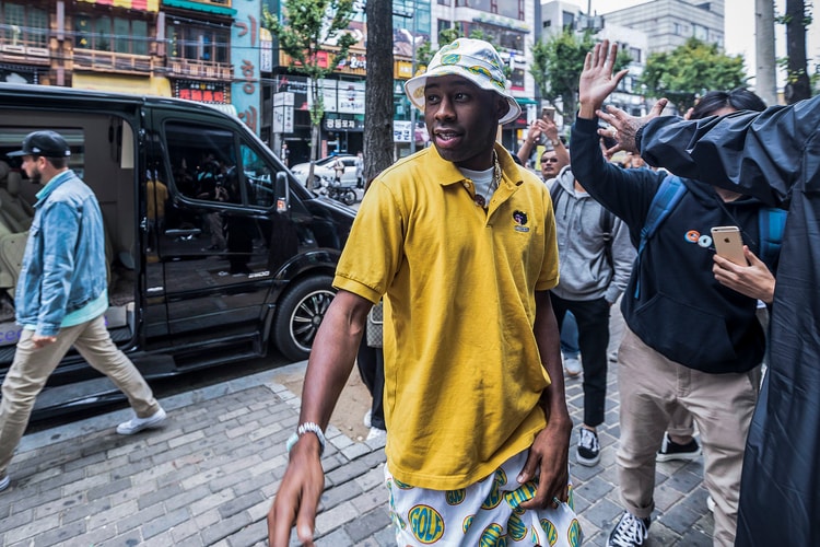 Streetsnaps: 直擊 Tyler, The Creator x Converse One Star 全新聯名「GOLF le FLEUR*」系列首爾首賣現場