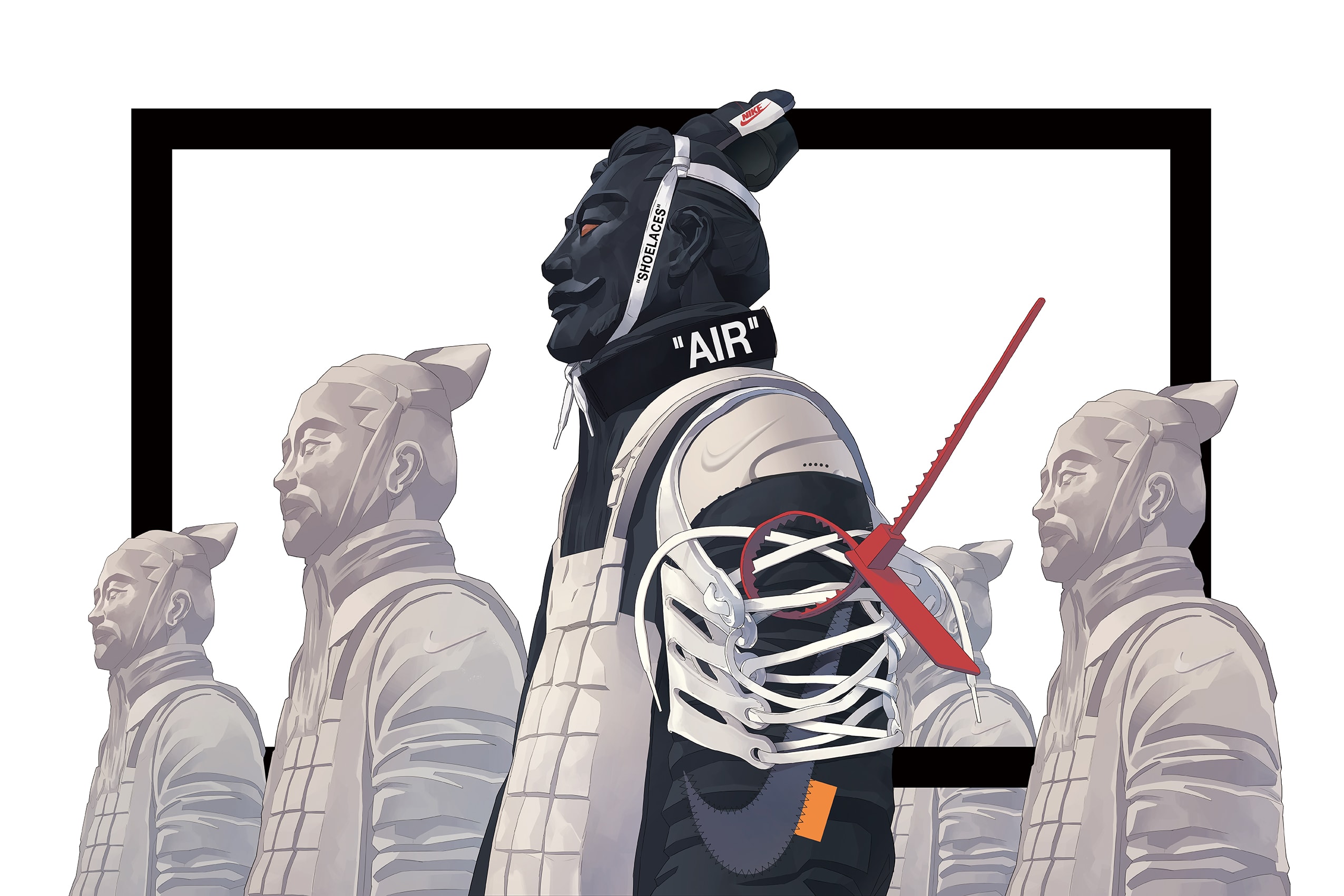 DEAL 特邀設計師打造 Virgil Abloh x Nike「The Ten」系列主題插畫