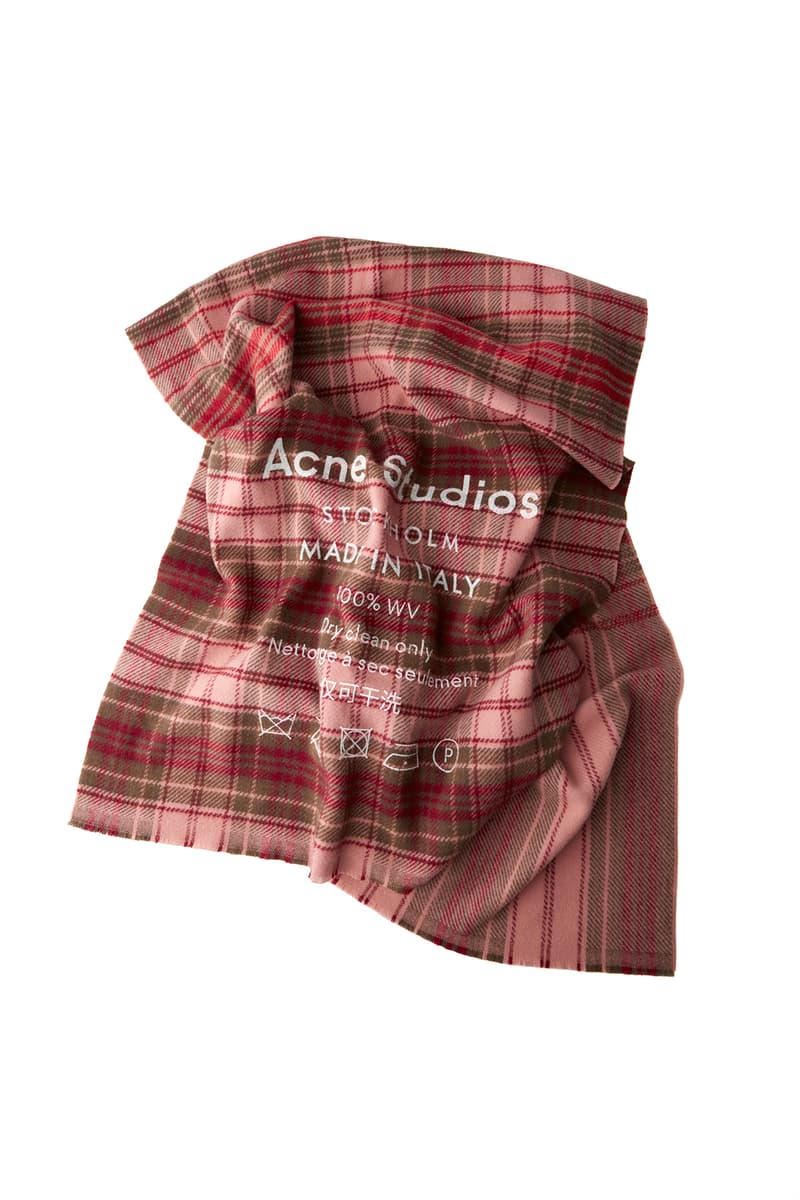 Acne Studios 2017 秋冬全新圍巾系列