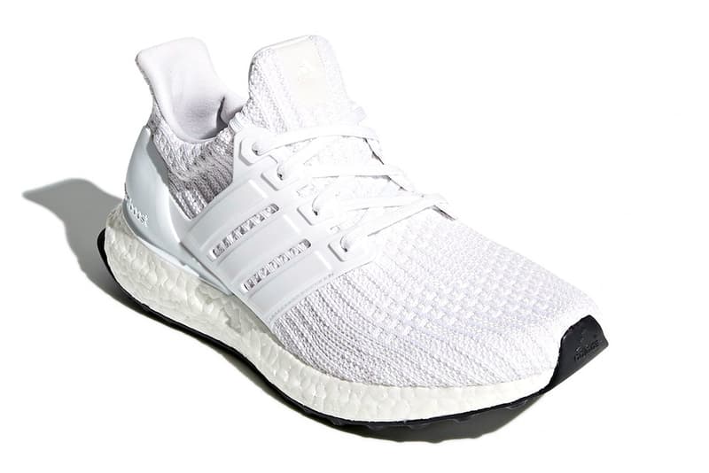 近覽 adidas UltraBOOST 4.0 全新「Core White」配色鞋款