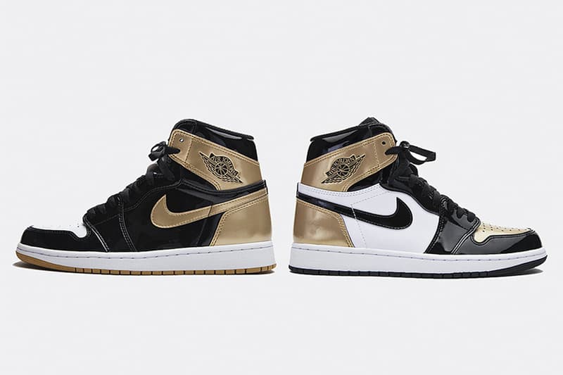 Air Jordan 1 全新「Gold Top 3」黑金配色