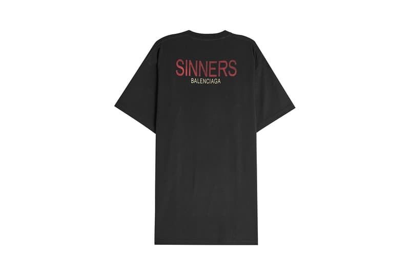 Balenciaga 推出全新「SINNERS」別注系列