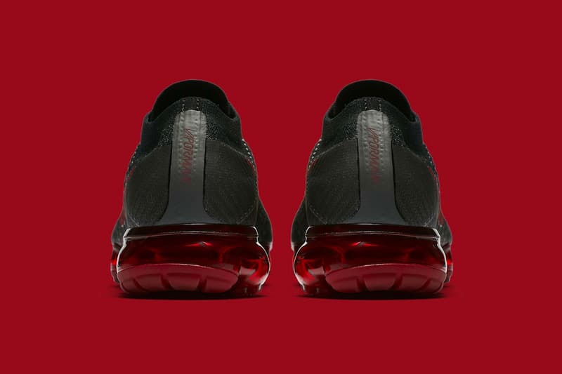 Nike Air VaporMax Flyknit 全新配色設計「Bred」