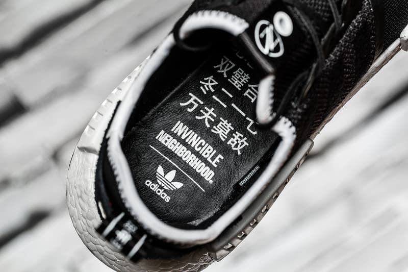 近賞 INVINCIBLE x NEIGHBORHOOD x addias CONSORTIUM NMD R1 三方聯名鞋款