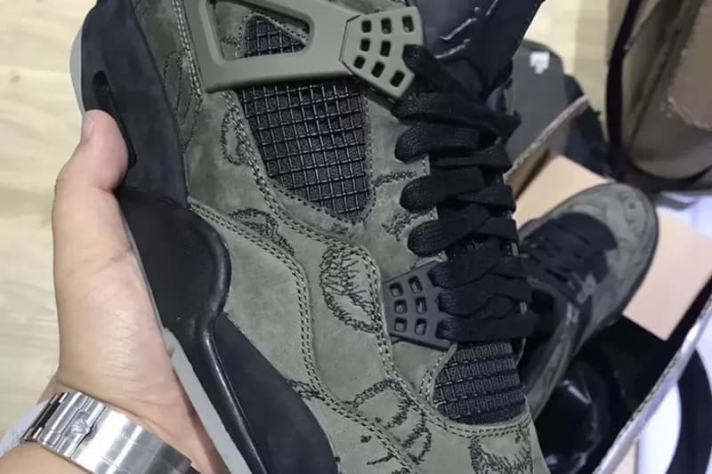 KAWS 出面證實 KAWS x Air Jordan 4 軍綠版本為「假鞋」