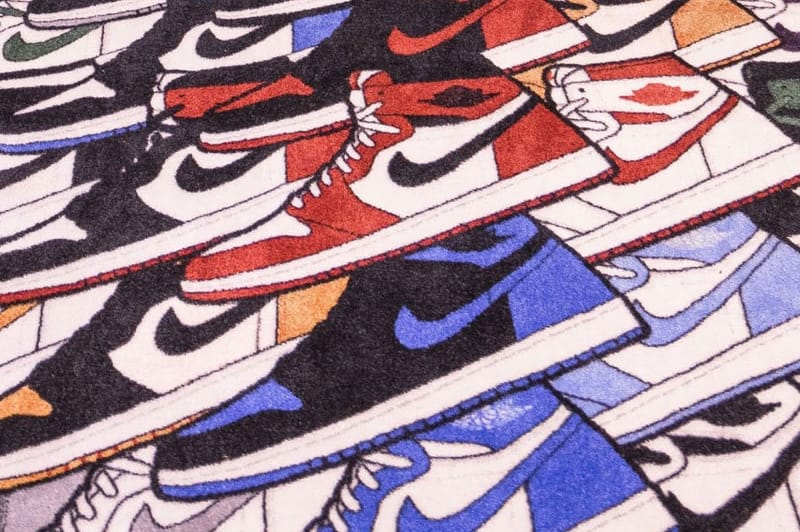 設計師 Larry Luk 推出以 Air Jordan 1 為靈感的限量地毯