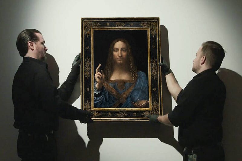 达芬奇神作《Salvator Mundi》創藝術畫拍卖史上最高成交紀錄