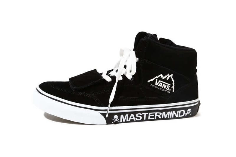 mastermind JAPAN x Vans 全新黑色版 Mountain Edition 聯名鞋款登場