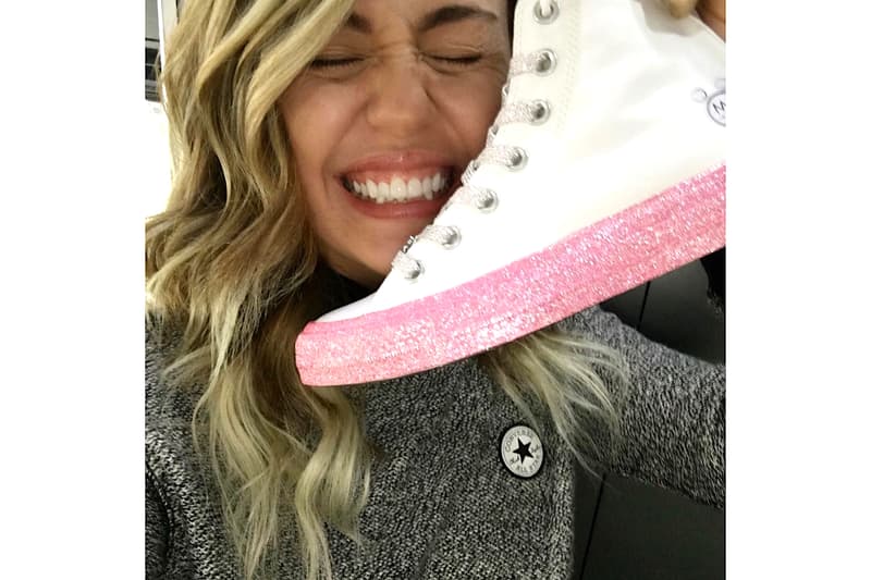 Miley Cyrus 搶先曝光與 CONVERSE 的最新聯名系列