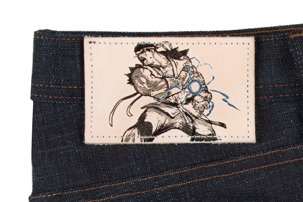 Naked & Famous x《Street Fighter 2》聯名丹寧褲
