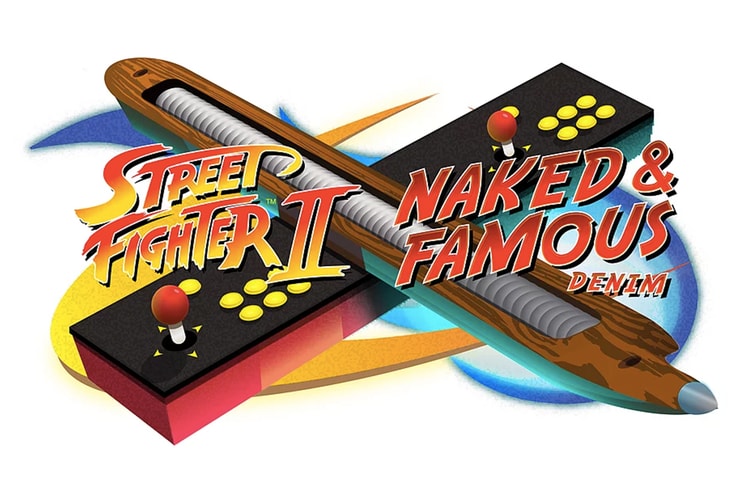 Naked & Famous x《Street Fighter 2》聯名丹寧褲