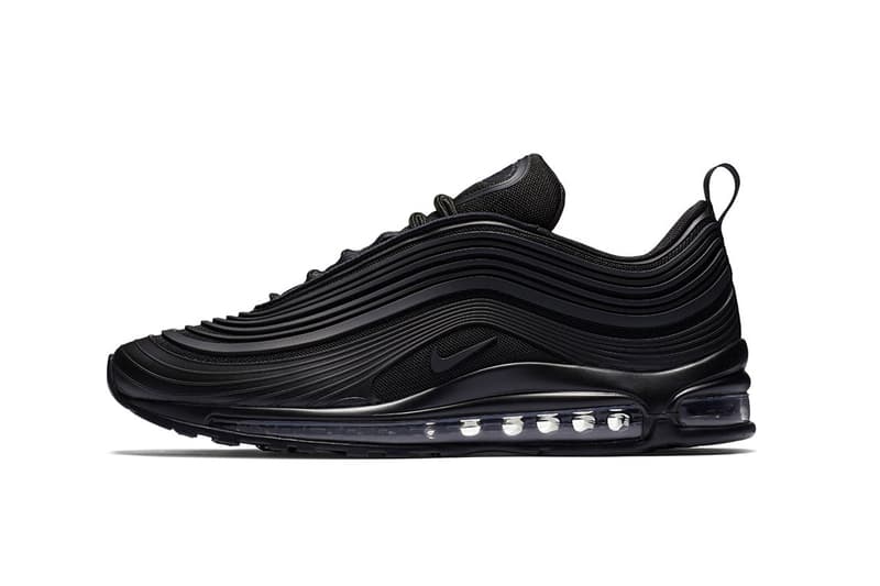 Nike Air Max 97 Ultra 新版「Triple Black」全黑配色