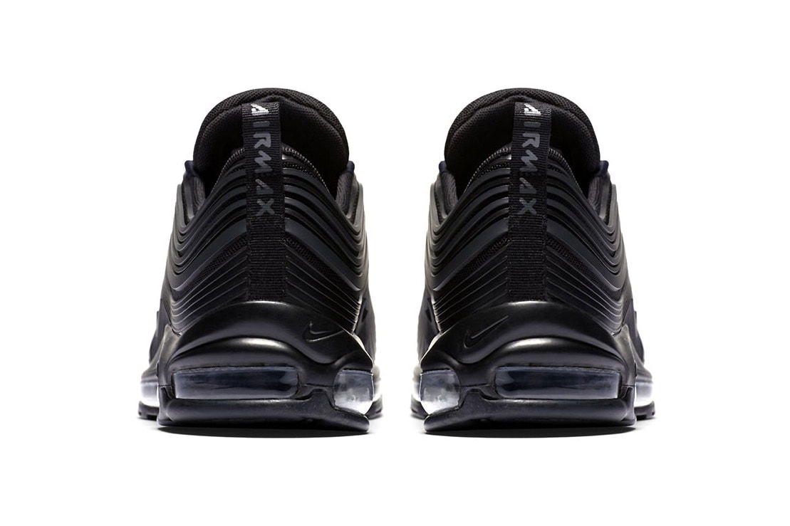 Nike Air Max 97 Ultra 新版「Triple Black」全黑配色