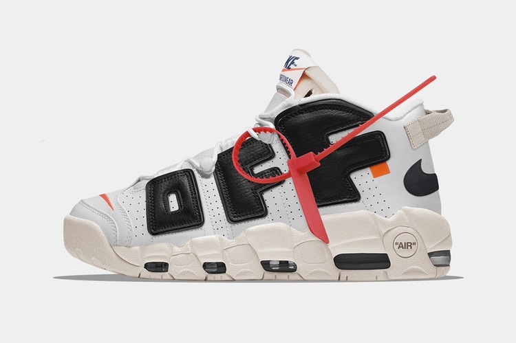 The Golden Shape 打造 Virgil Abloh x Nike「聯名」Air More Uptempo