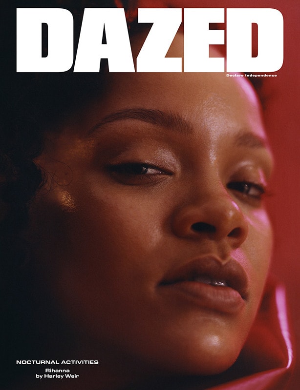 Rihanna 首次登上《DAZED》雜誌封面