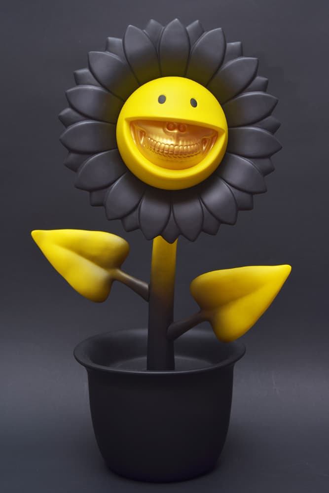 Ron English x APPortfolio x Made By Monsters 三方联名「Shocking Sun Flower」限量雕塑追加全新系列