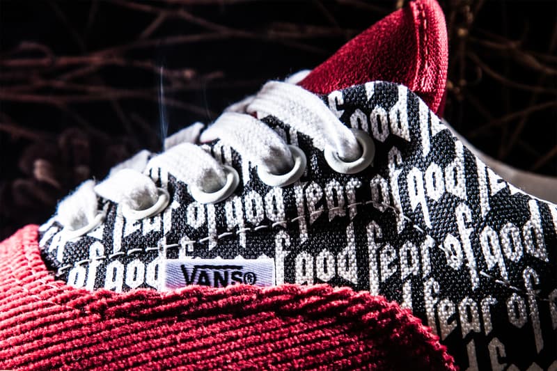 近賞 Fear Of God × Vans 2017 全新联名系列