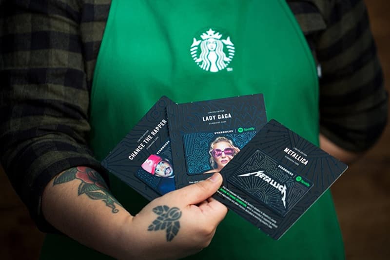 Starbucks x Spotify 联名限量樂人卡