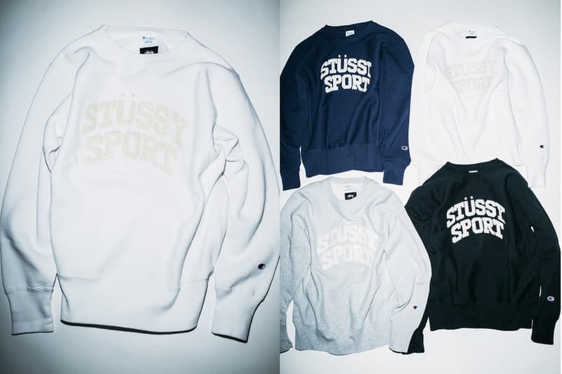 Stüssy x Champion 2017 秋冬聯名系列新品上架