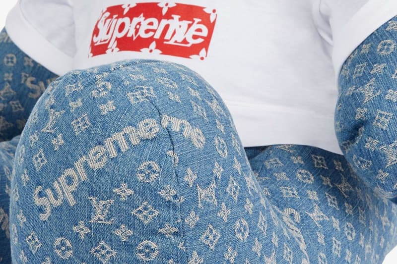 Supreme x Louis Vuitton 特別版熊公仔以「天價」賣出！