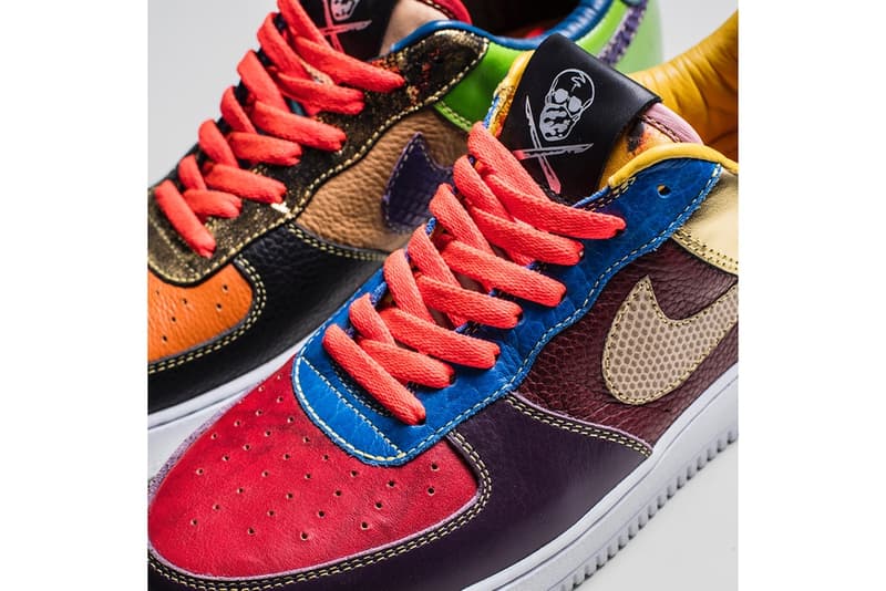 The Shoe Surgeon 打造全新 Nike Air Force 1「What the Scrap」定製配色